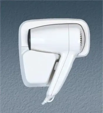 Máy sấy tóc treo tường (không ổ cắm dao cạo râu)