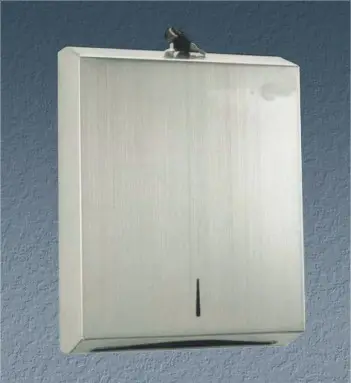 Hộp đựng giấy inox (tặng giấy)