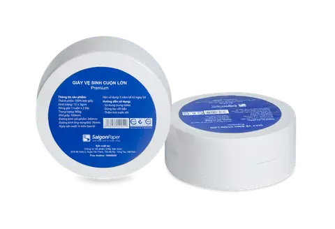 Giấy Vệ Sinh Cuộn Lớn Sài Gòn 900gr