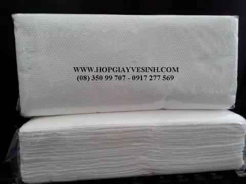 Giấy lau tay, 100 tờ (hoa hồng)